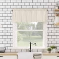 thumbnail image 4 of Cream Kitchen Valances for Windows 54x18 Inch Kitchen Curtains Valances Rod Pocket Modern Pure Beige Bathroom Window Valances for Window Treatment Decor, 4 of 6