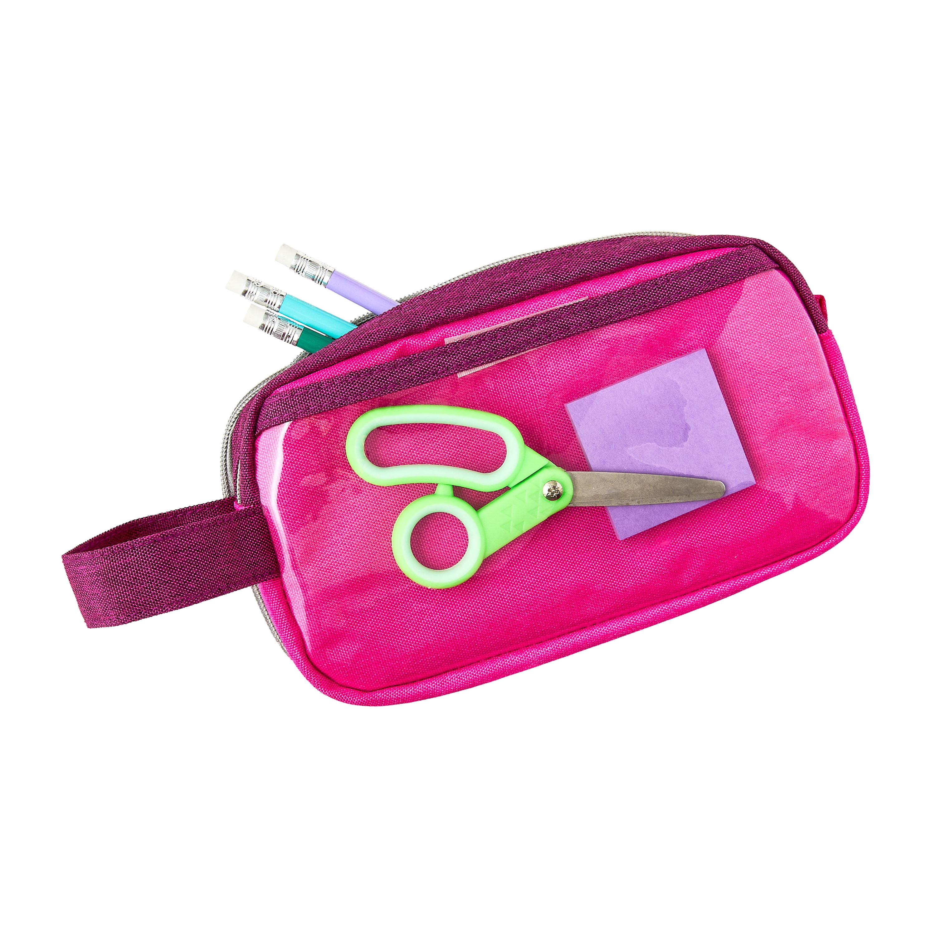 Pen+Gear Large Pink Pencil Pouch