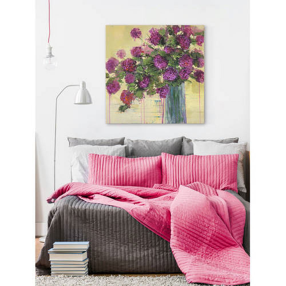 Marmont Hill - "Flower Remedy II" by Julie Joy Painting Print on Wrapped Canvas