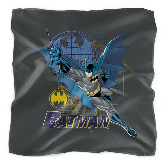Batman Cape Outstretched Bandana (21 in x 21 in)