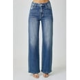thumbnail image 3 of Risen Women's High Waist Wide Leg Jeans, 3 of 5
