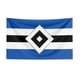 thumbnail image 4 of Bandera del Hamburger SV de poliéster de 3 x 5 pulgadas, con estampado de deportes de carreras, para decoración, C, 120 x 180 cm, 4 of 4