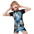 thumbnail image 4 of Undertale Boys 2-Piece Swimsuit Set, Short Sleeve Rash Guard & Swim Trunks, 4 of 7