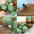 thumbnail image 3 of Olive Brown Jungle Balloon Garland Arch Set Birthday Party Decoration Balloon Chain Set, 3 of 6
