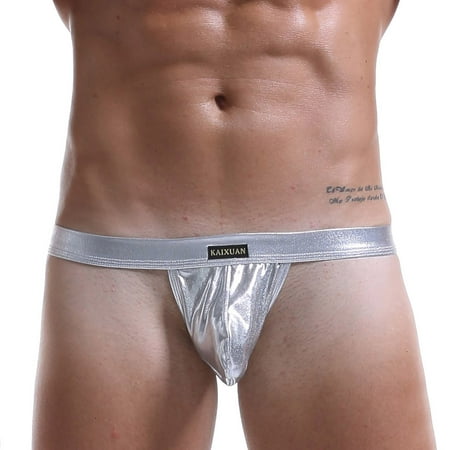 

RPVATI Mens Thongs and G String Low-Rise Sexy Solid Jockstrap G-String