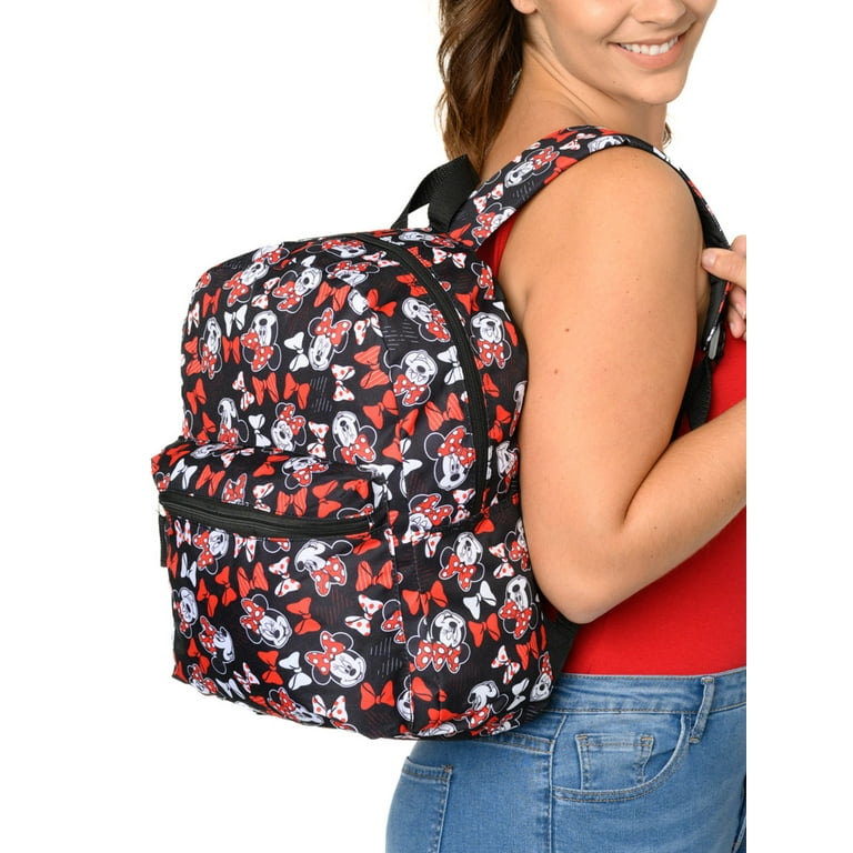 Disney Minnie Mouse Women's Denim All over Print Mini Backpack