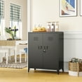 thumbnail image 3 of STANI Metal Locker with 2 Doors, Metal Storage Sideboard Accent Cabinets for Kitchen, Pantry, Home Office and Garage, 3 of 10