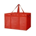 thumbnail image 6 of Large Capacity Picnic Bag Portable Insulated Food Pizza Delivery Bags For Food Warming Cooler Grocery Bag For Party Camping, 6 of 10