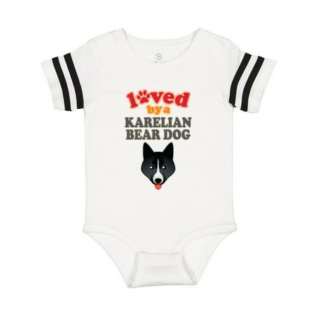

Inktastic Karelian Bear Dog Lover Gift Baby Boy or Baby Girl Bodysuit