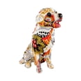 thumbnail image 2 of Figurines de Graffiti Sculptures Figure Animal de Collection Statues de Chien Colorées Style A, 2 of 8