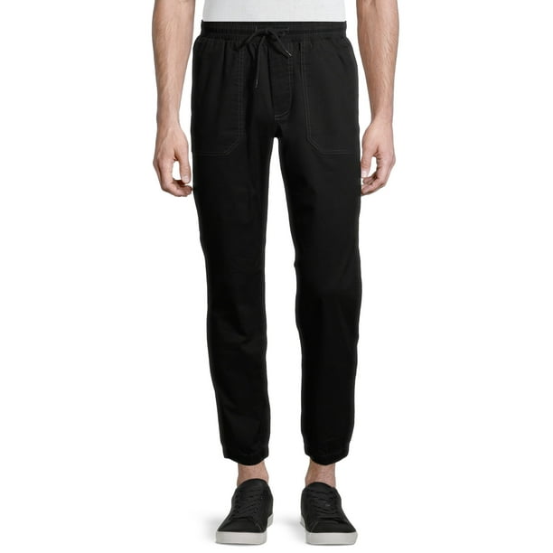 george men's twill jogger pants