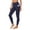 *Navy, variant on VBVC Women's High Waisted Yoga Leggings , Squat Proof Workout Trousers For Women , Ladies' Tummy Control Running Pants with Pockets, S-2XL