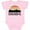 AD-Pink, variant on Chicago Illinois Skyline Vintage Boys or Girls Baby Bodysuit
