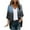 Blue, variant on Plus Size Summer Cardigan for Women Kimono Beach Cover Up Chiffon Cardigan Floral Tops Loose Capes