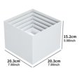 thumbnail image 3 of 7 Pieces Acrylic Cube Display Box Riser Nesting Riser Table Stand Display Stand 5 Sided Buffet Riser Food Riser For Jewelry, 3 of 5