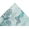 thumbnail image 4 of Butterfly Teal Tapestry Wall Hanging Tapestries Happy Colorful Hippie Psychedelic Art Polyester Carpet Wall Decorative for Living Room Bedroom 60x51inch Home Decor Gifts, 4 of 7