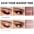 thumbnail image 5 of FOCALLURE (2 Pcs) 2 in 1 Eyeshadow and Eyeliner Pen，Waterproof Eyeshadow Stick, Silky Peach, 5 of 8