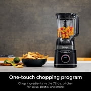 Ninja Power Blender Pro + Personal Single-Serve, BlendSense Technology, For Smoothies, Food & More, Compact Kitchen Countertop, 1800 P-Watts, 72 oz. Pitcher, (2) 24 oz. To-Go Cups, TB301 Black