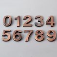 thumbnail image 4 of Trayknick 0-9 Modern House Door Plaque Address Arabic Number Digit Plate Sign Decoration Style 3, 4 of 13