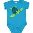 thumbnail image 3 of Inktastic Sea Turtle with Swirls Boys or Girls Baby Bodysuit, 3 of 5
