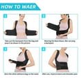 thumbnail image 3 of Aofit Ceinture Dorsale et Correcteur de Posture pour Femmes et Hommes, Redresse-Dos Correcteur de Posture, 3 of 5