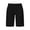 Black#women's high waisted split wide leg bermuda shorts, variant on Bermuda Shorts for Women Above Knee Summer Elastic High Waisted Casual Short Split Wide Leg Beach Shorts with Pockets 2026 Army Green,S