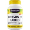 Healthy Origins Vitamin D3 5,000 IU (Non-GMO, High Potency, Bone Support, Immune Support, Gluten Free), 120 Softgels