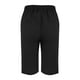 thumbnail image 3 of WILLBEST Pantalones Casuales de Verano para Mujer, Pantalones Cortos de Lino con Cordón y Abertura Lateral para Playa y Uso Diario. Chica, 3 of 4