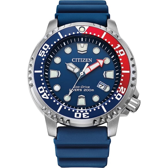 Citizen Watches Eco-Drive Promaster Dive Blue One Size Citizen BN0168-06L