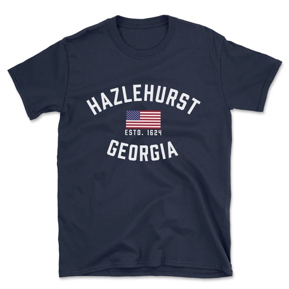 Hazlehurst Georgia Patriot Men's Cotton T-Shirt