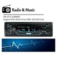 thumbnail image 4 of Car Radio Audio 1din Bluetooth Stereo MP3 Player FM Receiver 60Wx4 With Remote Control AUX/USB/TF Card In Dash Kit ,Easy to Install, 4 of 7