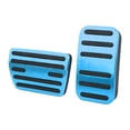 thumbnail image 3 of Cubierta del pedal de freno Almohadilla del acelerador Reemplazo de aleación de aluminio para Honda CRV CRV 2017-2020 (azul), 3 of 5