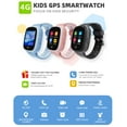 thumbnail image 3 of Dadypet LT30 4G Kids Smart Phone Watch with Video Chat, GPS, WiFi, and SOS - Waterproof Child Smartwatch for Voice Chat and Camera - SIM Card Slot - Suitable for Everyday Use, 3 of 7