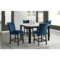 thumbnail image 5 of Picket House Furnishings Celine White Marble Counter Height Dining Table, 5 of 10