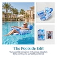 thumbnail image 6 of Inflatable Pool Floats for Adults | Floating Lounge Chair with Mesh Sling | Heavy Duty Pool Noodle Float for Summer Pool, Beach & Lake Fun (A, 1PC), 6 of 7