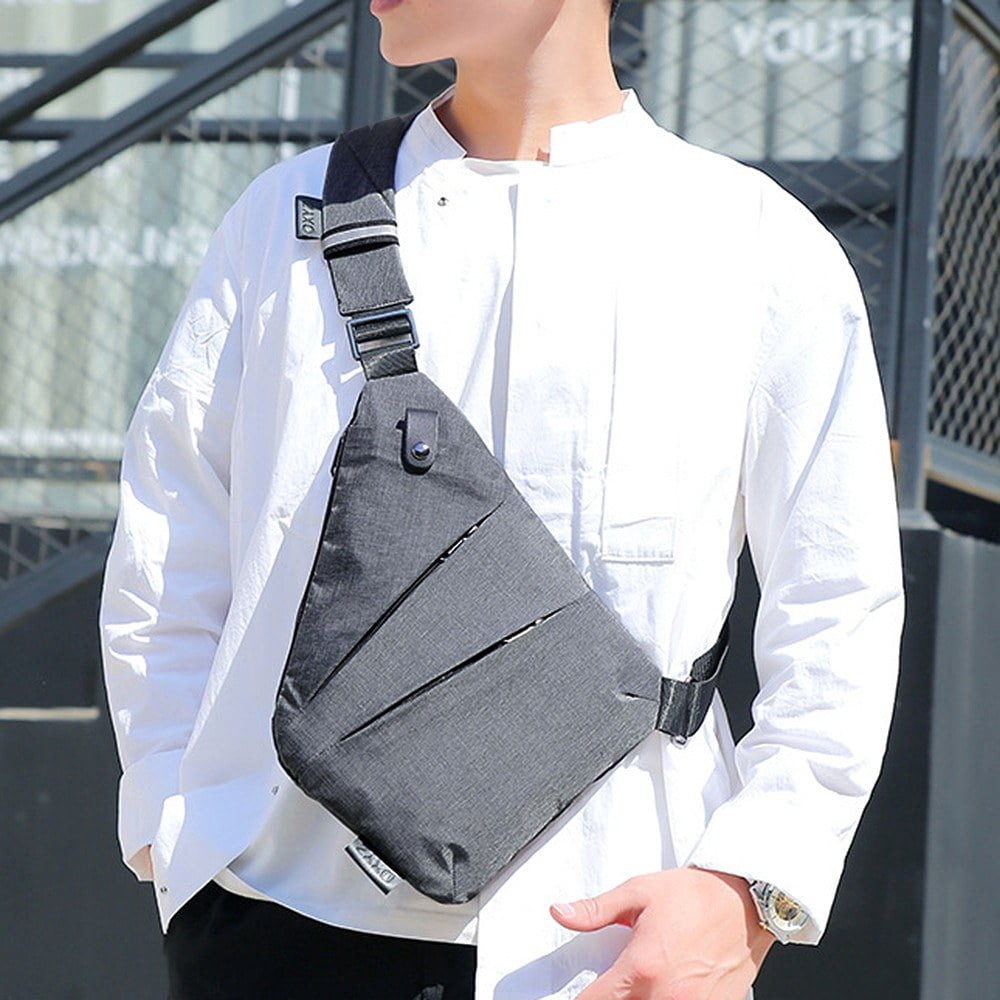 Waterproof Lightweight Sling Bag Crossbody Pack with Adjustable Strap