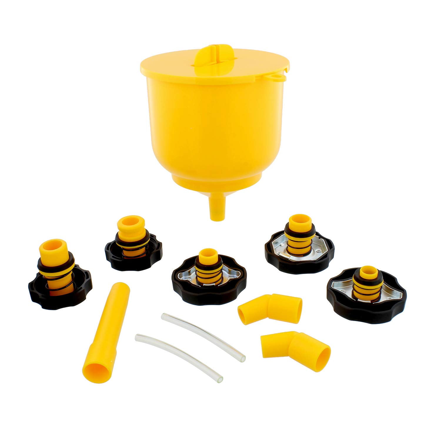 ARES 71502 Spill Proof Coolant Filling Kit Eliminates Trapped Air Pockets and Squeaky Belts Due to Overflow 