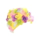 thumbnail image 1 of Gorro de baño con diseño de flores 3D para mujer, cómodo y a la moda. Floral, 1 of 9