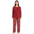 thumbnail image 2 of Fruit of the Loom Christmas Holiday Family Matching Fleece Pajama Sleep Sets, Sizes XS-3XL, 2 of 9