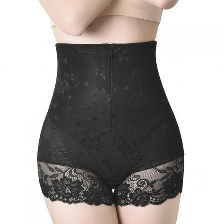 

Fugacal Abdomen Panties Slimming Corset Breathable Black Good Elasticity Postpartum Repair For Woman