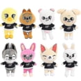thumbnail image 1 of CHAO Peluche de 20 cm de Skzoo Stray Kids, muñeco Leeknow Hyunjin para niños y adultos [hs] Lobo, 1 of 3