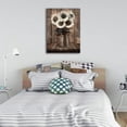 thumbnail image 6 of Rustic Sunflowers Canvas Wall Art Farmhouse Flowers Pictures for Bedroom Bathroom Wall Decor Vintage Sunflower Canvas Painting Old Retro Floral Canvas Prints for Home Office Wall Decoration 12" x 16", 6 of 6