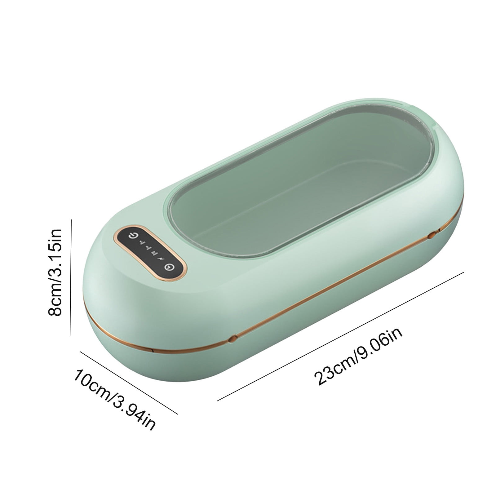 Specollect Clearance 2 Portable Small Frequency Vibration Sonic Jewelry Cleaner, 3/5/10 Minutes Timed Cleaner Machine for Jewelry, Eyeglasses, Rings, Watch Strap, Dentures, Jewelry