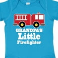 thumbnail image 4 of Inktastic Grandpa Little Firefighter Boys Fire Truck Boys Baby Bodysuit, 4 of 5