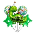 thumbnail image 1 of Set de decoración para fiesta de cumpleaños de dinosaurio con globos de 35", 1 of 5