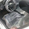 thumbnail image 4 of 20pcs Car Disposable Plastic Seat Cover Disposable Clear Protective Films Waterproof Oil-proof Dust-proof, 4 of 4