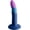 Blue, variant on ROMP Piccolo 5" Silicone Dildo with Suction Base | Bullet Vibrator Compatible | Blue