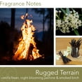 thumbnail image 2 of Manly Indulgence Rugged Terrain Scented Jar Candle, Premium Scented Candles for Men with High Fragrance and Premium Cotton Wick, Adventure Collection, 15 oz - Up To 60 Hours Burn, 2 of 6