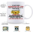 thumbnail image 7 of Gifts for Daughter-in-Law from Mother-in-Law, Daughter-in-Law Birthday Sunflower Coffee Mug - 11 oz, 7 of 7