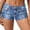 0601liLight Blue, variant on Women's Low Rise Mini Denim Shorts Summer Slim Jean Shorts Casual Short Beach Pants with Pockets 0601liWhite 32